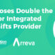 Arreva Chooses Double the Donation for Integrated Matching Gifts Provider