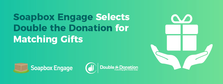 Double the Donation-Soapbox Engage-partnership-feature