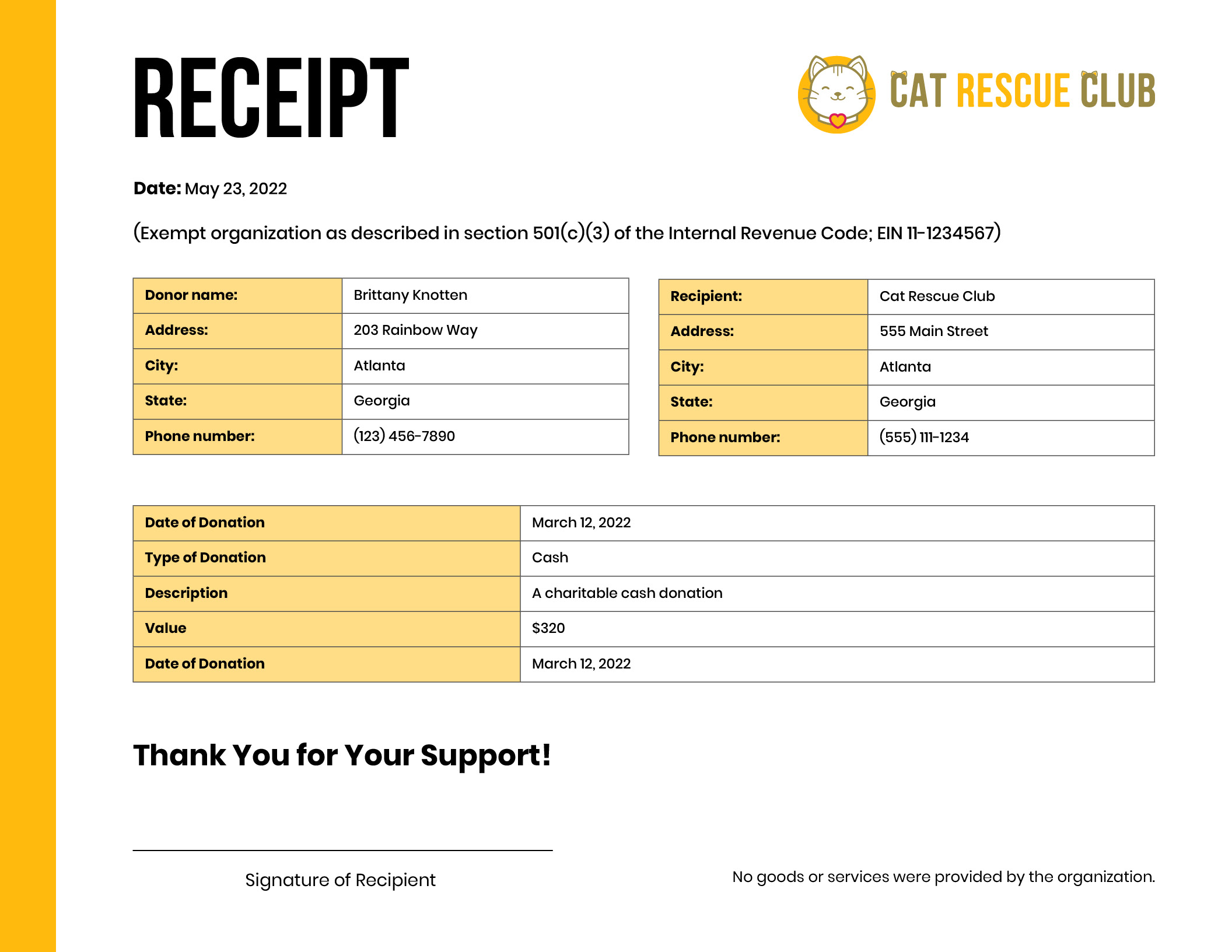 Here's what donation verification can look like in the matching gift process.