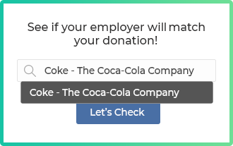 Search the database for information about corporate philanthropy programs.