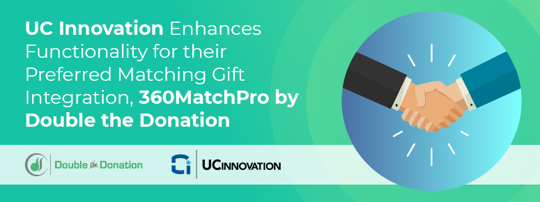 Double the Donation and UC Innovation enhance their matching gift integration