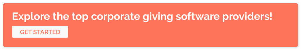 Check out some top corporate giving software providers!