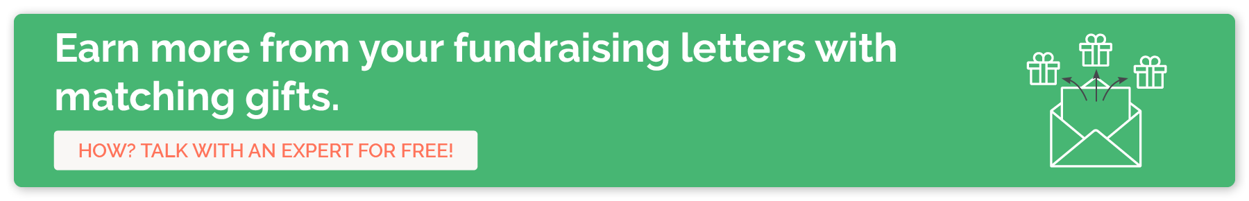 Click through to learn more about how 360MatchPro can help your nonprofit earn more from its fundraising letters with matching gifts.