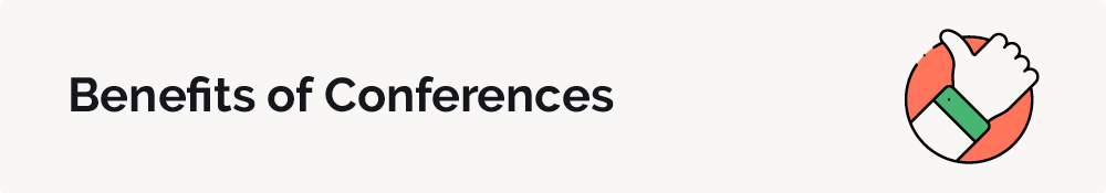 These are the benefits of attending nonprofit conferences.