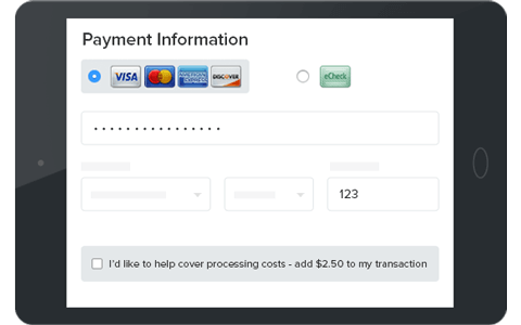 Accept money for your school fundraising online with donation tools.