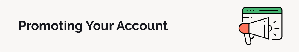 We'll give you tips for how to promote your Venmo for nonprofits account.